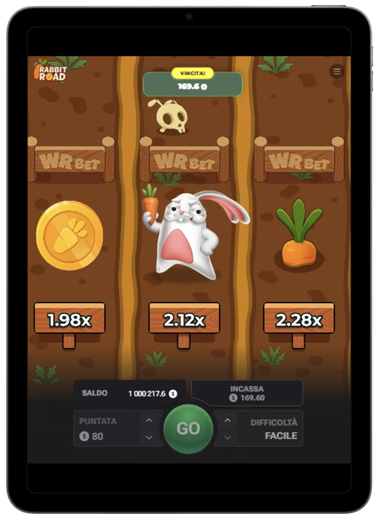 gioco d’azzardo Rabbit Road